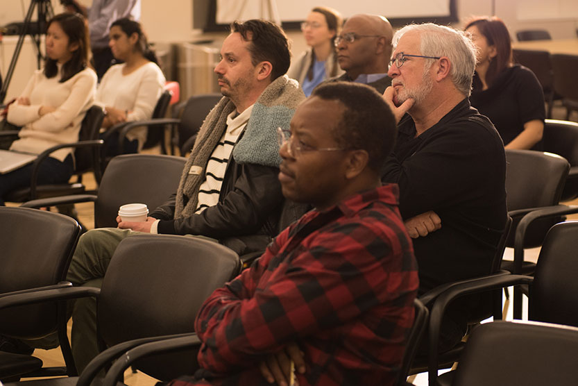 Cornell SC Johnson College of Business faculty, staff, and students attended the panel.