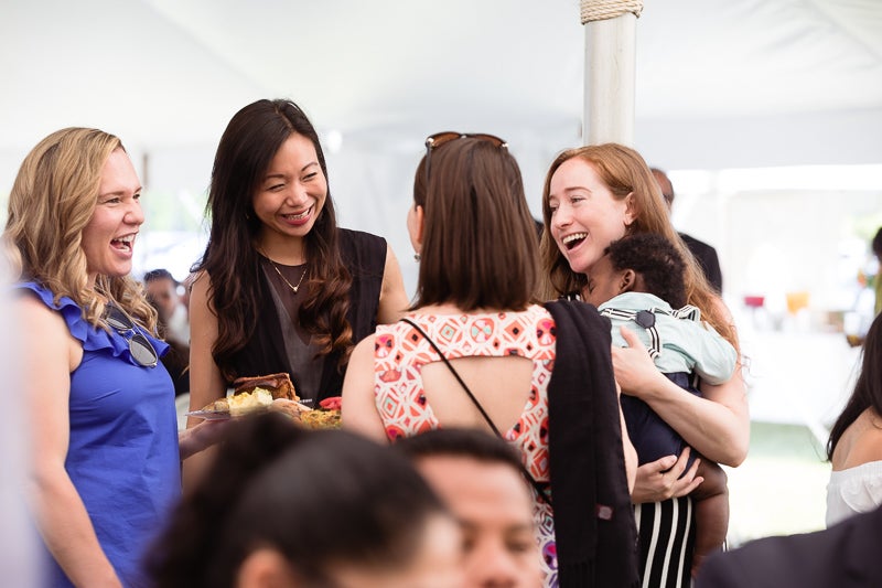 Photo of women talking
