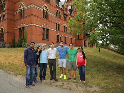 Group photo at Sage Hall