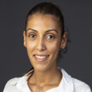 headshot of Bahia Alyafi.
