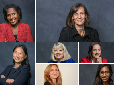 Collection of Dyson women faculty