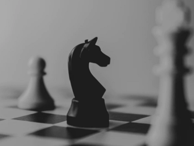 chess pieces on a board