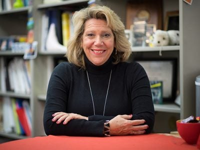Portrait of Cindy van Es, professor of practice at Dyson