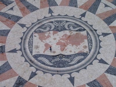 Compass rose illustration