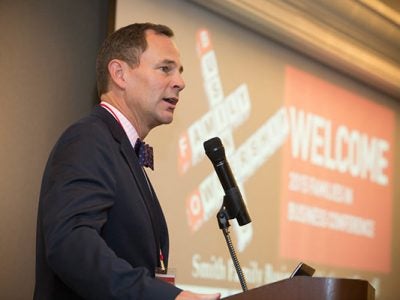Daniel G. Van Der Vliet is the John and Dyan Smith Executive Director of Family Business at Johnson