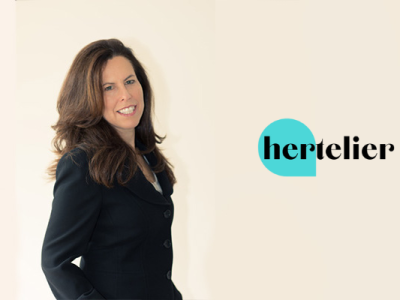 Emily Goldfischer and Hertelier logo
