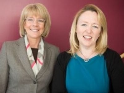 Kelly McGuire and Susan Devine