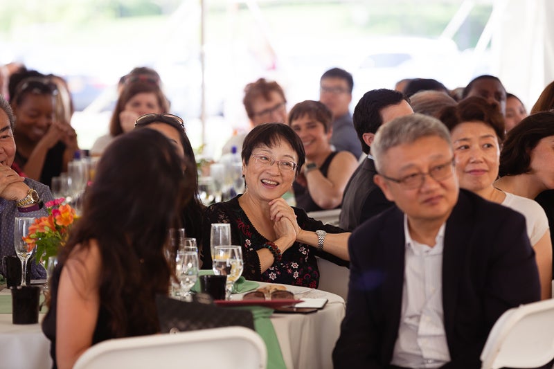 Photo of a women clapping