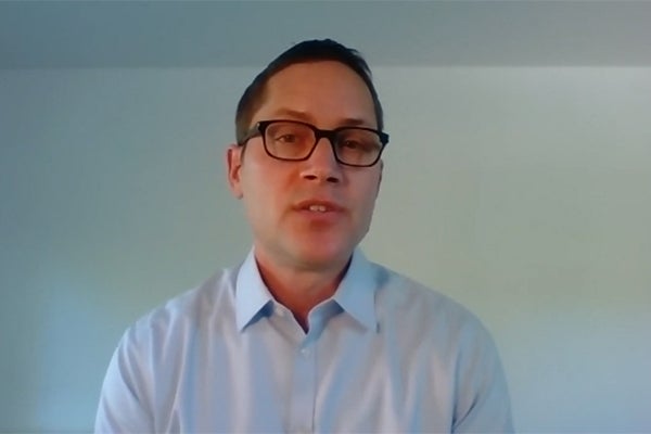 Zoom screen shot of Jason Tauber