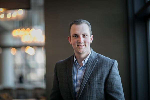 Photo of Jason Grossman &rsquo;16 who now works at Goldman Sachs in NYC