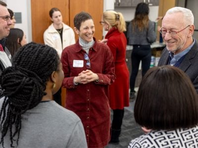 Cornell Interim President Michael Kotlikoff at Giving Ceremony.