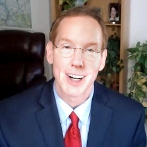 Zoom screen shot of Dean Mark Nelson