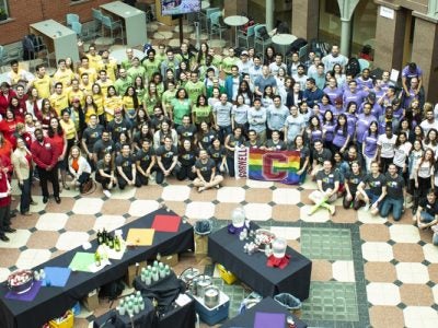 Johnson students show support for the LBGTQ+ community.