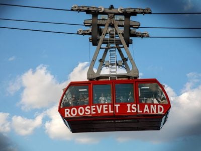 The tram at Cornell Tech and Roosevelt Island
