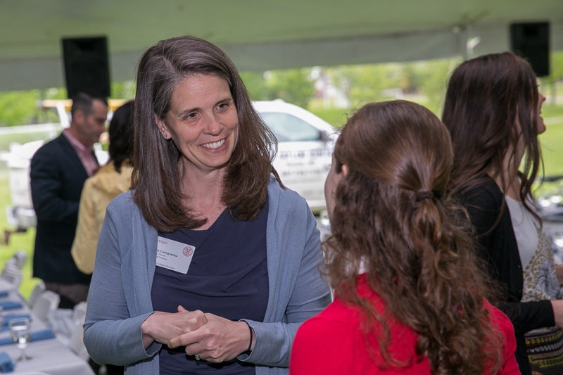 Reception guests