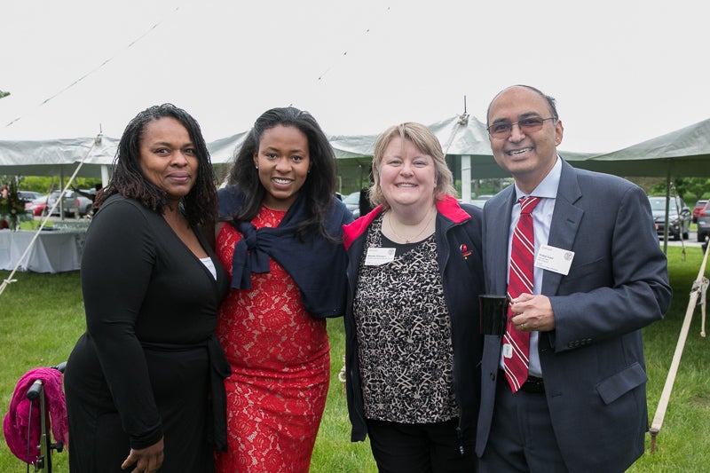 Reception guests
