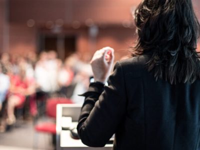female speaker