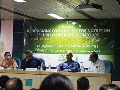 Cornell Chronicle: New food policies could take the bite out of India’s malnutrition