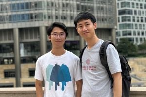 Image of Hongyuan Xia and Qian Wang in Chicago