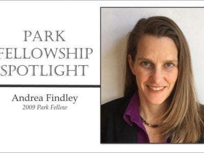Andrea Findley, MBA '09, Park Fellow