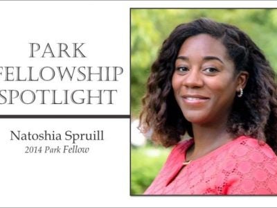 Natoshia Spruill, MBA '14, Park Fellow
