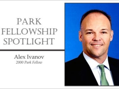 Alex Ivanov, MBA '00, Park Fellow