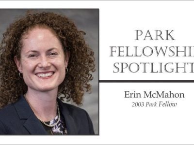 Erin McMahon, MBA '03, Park Fellow