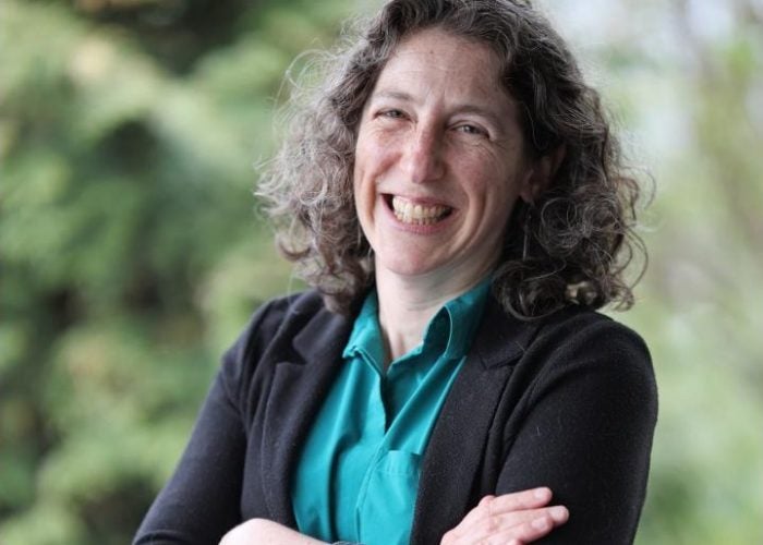 Headshot of Sarah Jacobson.