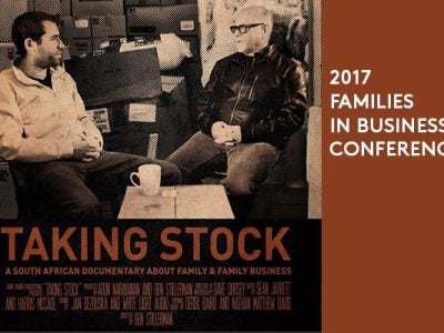 Award-winning family business documentary opens Families in Business Conference