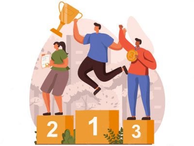 Three winners receive awards