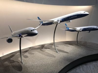 Three model planes