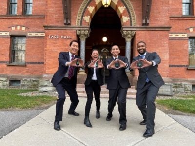 Park Fellows celebrate case competition victory