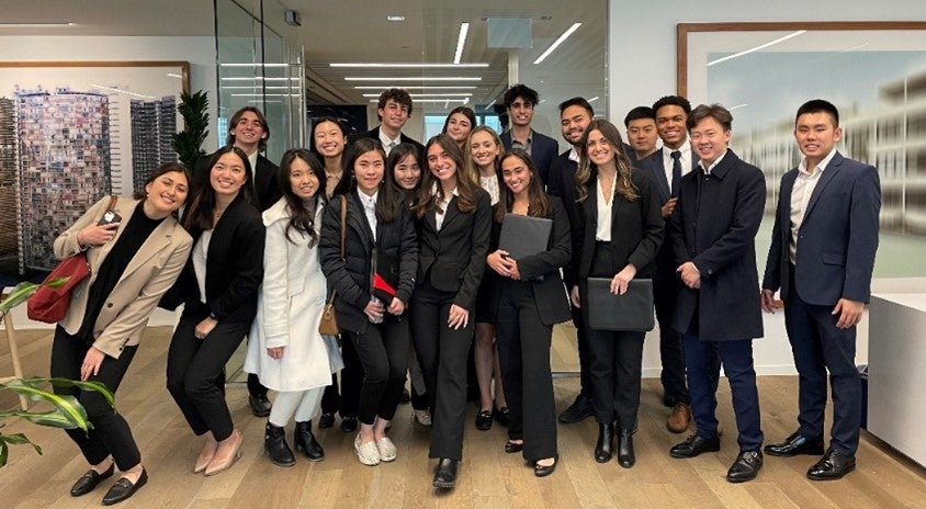 CREC Students Visit Walton Street