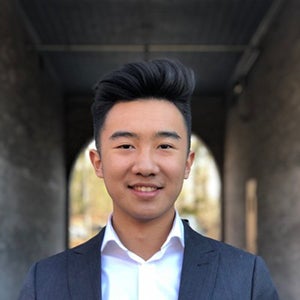 headshot of Xavier Lu &rsquo;22