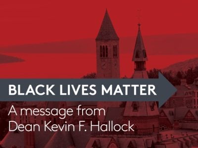 Black Lives Matter - A message from Dean Keven H. Hallock