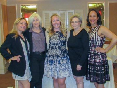 Five members of the career development team