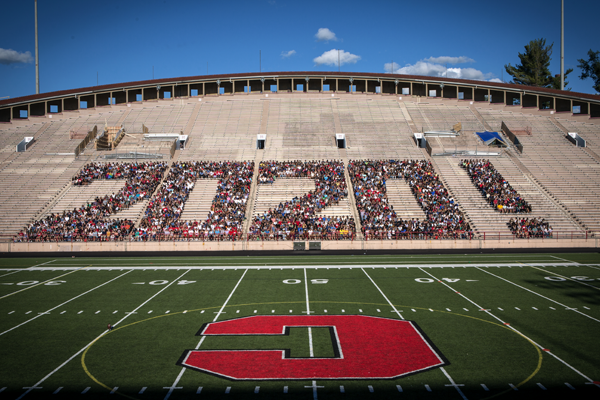 class of 2020 shaping a 2020 in stadium seats