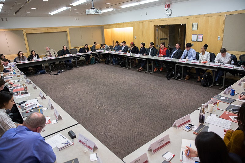 Group roundtable