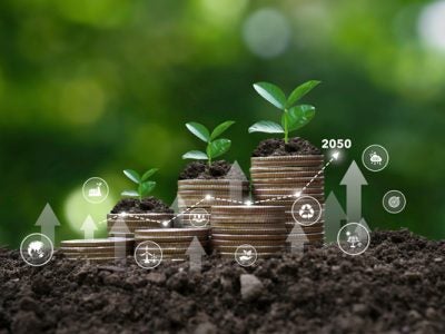 Image that illustrates investing in climate change