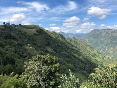 Colombian mountains