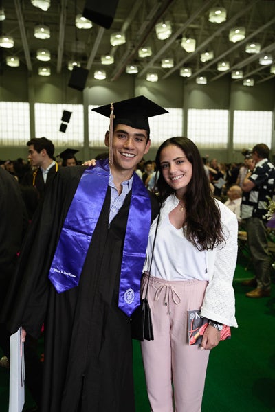 Photo of a graduate