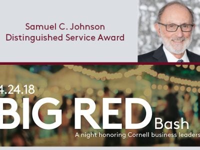 Photo that shows Hirschel's headshot and says Big Red Bash