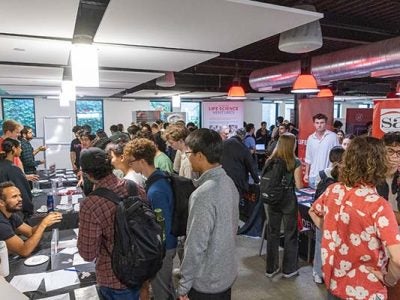 Image of participants of Entrepreneurship Kickoff