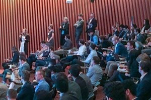 Standing-room only for a panel