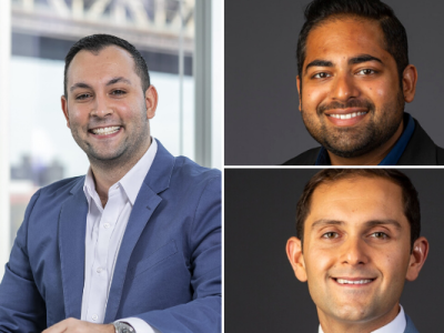 Chris Marino, Anand Narayan, and Shady Henien