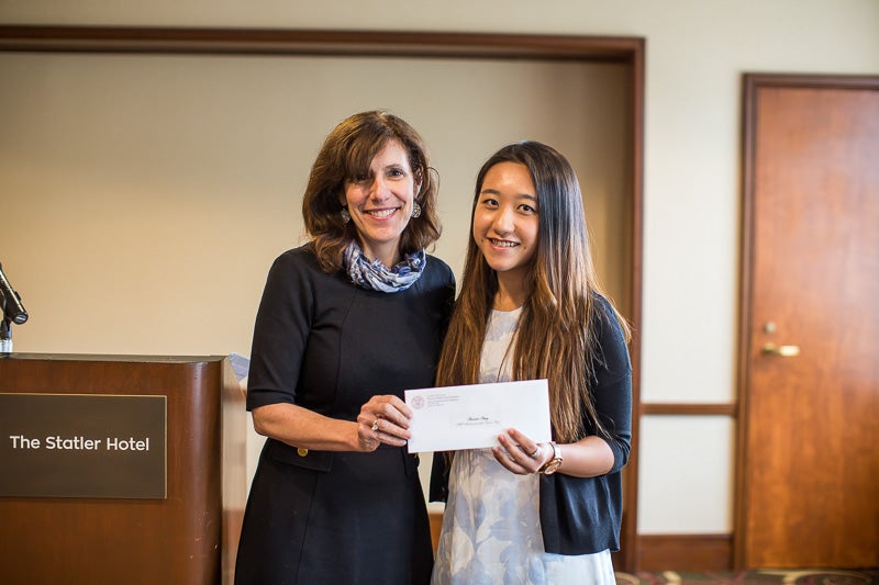 Photo of Dean Walsh and Christie Choy