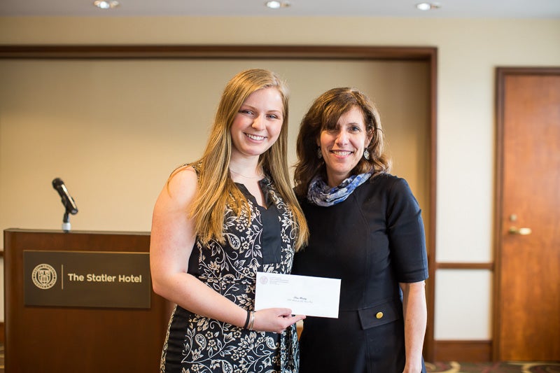 Photo of Dean Walsh and Elena Mandry