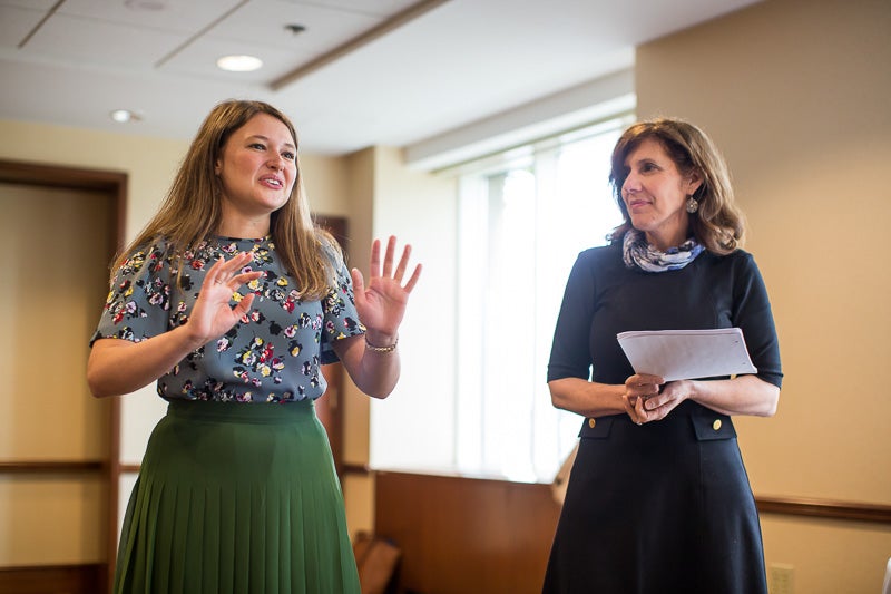 Photo of Kayti Stanley and Dean Walsh