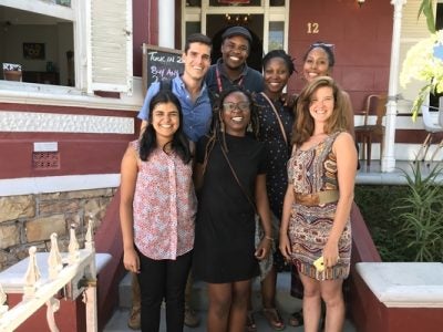 SMART team members in Cape Town, South Africa
