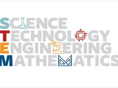 A graphic design treatment of STEM: Science Technology Engineering Mathematics